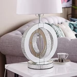 Kép 2/3 - Bright Glam asztali lámpa üvegfelüvel