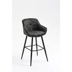 Kép 25/42 - Design bárszék sötétzöld színe