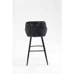 Kép 41/42 - Kényelmes sötétzöld bárszék részletek design