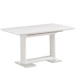 Kép 1/14 - Nika iii kihúzható asztal (fehér hg, 160/210x90x76)