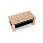 Kép 2/10 - Betty emelő-mechanikás dohányzóasztal – artisan tölgy / fekete - 2. kép