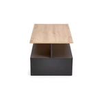 Kép 4/10 - Iva dohányzóasztal – artisan tölgy / fekete - 4. kép