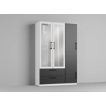 Kép 1/3 - Szekrény Hálószoba Mara - 124 cm - D3 - oglindă