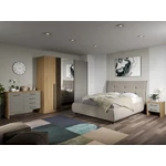 Kép 1/6 - Hálószoba komplett Olymp - Hickory+Cashmere - C16