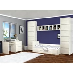 Kép 2/2 - Qubix íróasztal modern dizájnnal