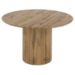 Kép 1/12 - Étkezőasztal, tölgy, átmérő 120 cm, MAHIR TYP 2