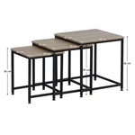 Kép 5/5 - Modern design  Sonoma tölgy és fekete