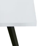 Kép 4/7 - BERTEL fehér/fekete dohányzóasztal