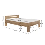 Kép 2/3 - Elegáns BASIS modell  140x200 cm méretben