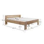 Kép 2/3 - Elegáns BASIS modell  180x200 cm méretben