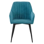 Kép 2/6 - VAJRO design fotel zöld/fekete színben