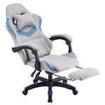 Kép 9/24 - Irodai/gamer szék, szürke/kék, ZODIA