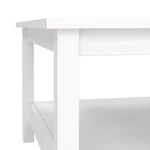 Kép 4/7 - Modern design  fehér dohányzóasztal
