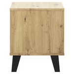 Kép 4/7 - Artisan tölgy fa éjjeliszekrény BOGAN