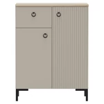 Kép 2/8 - Taupe/Silverjack tölgy színű komód