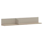 Kép 1/5 - Fali polc 135, szürkésbarna Taupe/silverjack tölgy, DOMCA