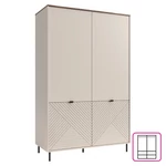 Kép 1/6 - Szekrény, kasmír/castello tölgy, EYCO 4D