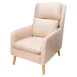 Kép 4/9 - Elegáns bézs relaxfotel