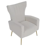Kép 2/20 - Relaxfotel bézs velvet szövet