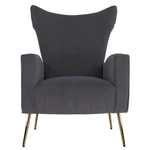 Kép 2/20 - Relaxfotel szürke velvet szövet