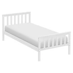 Kép 2/7 - ANATRA fehér ágy ráccal 90x200