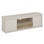 Kép 1/4 - TV-állvány, kasmír/evoke tölgy, KAROS 2D1S