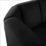 Kép 4/15 - U alakú ülőgarnitúra, fekete textilbőr, jobbos, BITER U