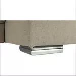 Kép 6/15 - Luxus kivitelű ülőgarnitúra, bézs/téglavörös, balos, MARIETA U