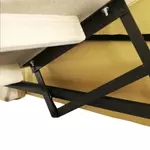 Kép 10/15 - Luxus kivitelű ülőgarnitúra, sárga/barna párnák, balos, MARIETA U