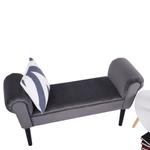 Kép 13/15 - Lóca, Velvet szövet, szürke/fekete, BURDA