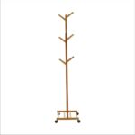 Kép 4/14 - Kerekes akasztó, bambus, 60 cm széles, VIKIR TYP 1