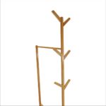 Kép 6/14 - Kerekes akasztó, bambus, 60 cm széles, VIKIR TYP 1