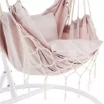 Kép 10/15 - Függő fotel, rózsaszín, OFRAME