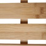 Kép 7/11 - Csúszásgátló szőnyeg a fürdőszobába, természetes lakkozott bambusz, KLERA