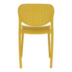 Kép 5/15 - Rakásolható szék, sárga, FEDRA NEW