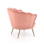 Kép 4/10 - Amorinito fotel világos rózsaszín / arany