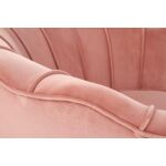 Kép 7/10 - Amorinito fotel világos rózsaszín / arany