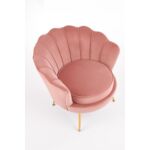 Kép 9/10 - Amorinito fotel világos rózsaszín / arany