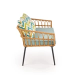Kép 3/10 - Gardena 2s rattan kanapé