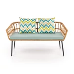 Kép 9/10 - Gardena 2s rattan kanapé