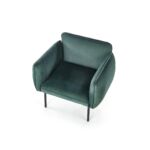 Kép 10/10 - BRASIL fotel sötétzöld/fekete
