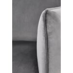Kép 6/10 - BRASIL  fotel szürke/fekete