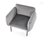 Kép 10/10 - BRASIL  fotel szürke/fekete