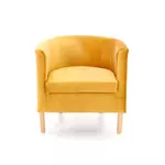 Kép 2/11 - CLUBBY 2  fotel mustár / natúr