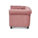Kép 4/10 - ERIKSEN fotel rózsaszín / fekete