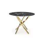 Kép 10/11 - RAYMOND 2 asztal, fekete márvány / arany