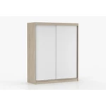 Kép 1/9 - Bono 04 Gardrób 160 cm | Sonoma Tölgy | Fehér