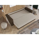 Kép 3/4 - Modern design és kényelem egyben.  Bravisimo krém-barna kanapé
