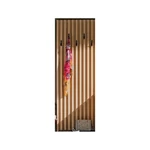 Kép 1/9 - SOLARIS fogas falpanel 60 cm világos tölgy