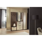 Kép 9/10 - SOLARIS mini komód 60 cm világos tölgy-fehér - 9. kép
